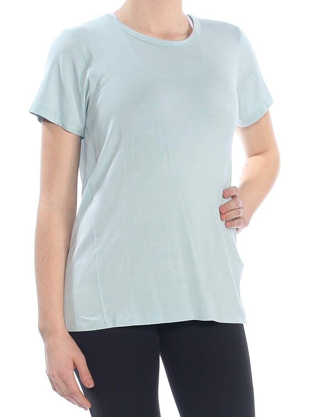 DKNY Womens Sport Mesh Racerback T-Shirt Size L